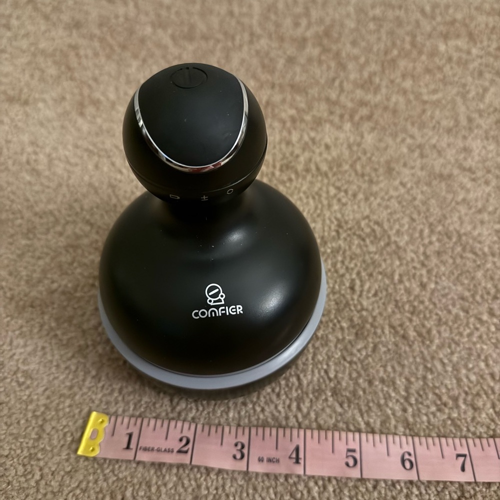 COMFIER Black Handheld Electric Scalp Massager - Picture 7 of 10